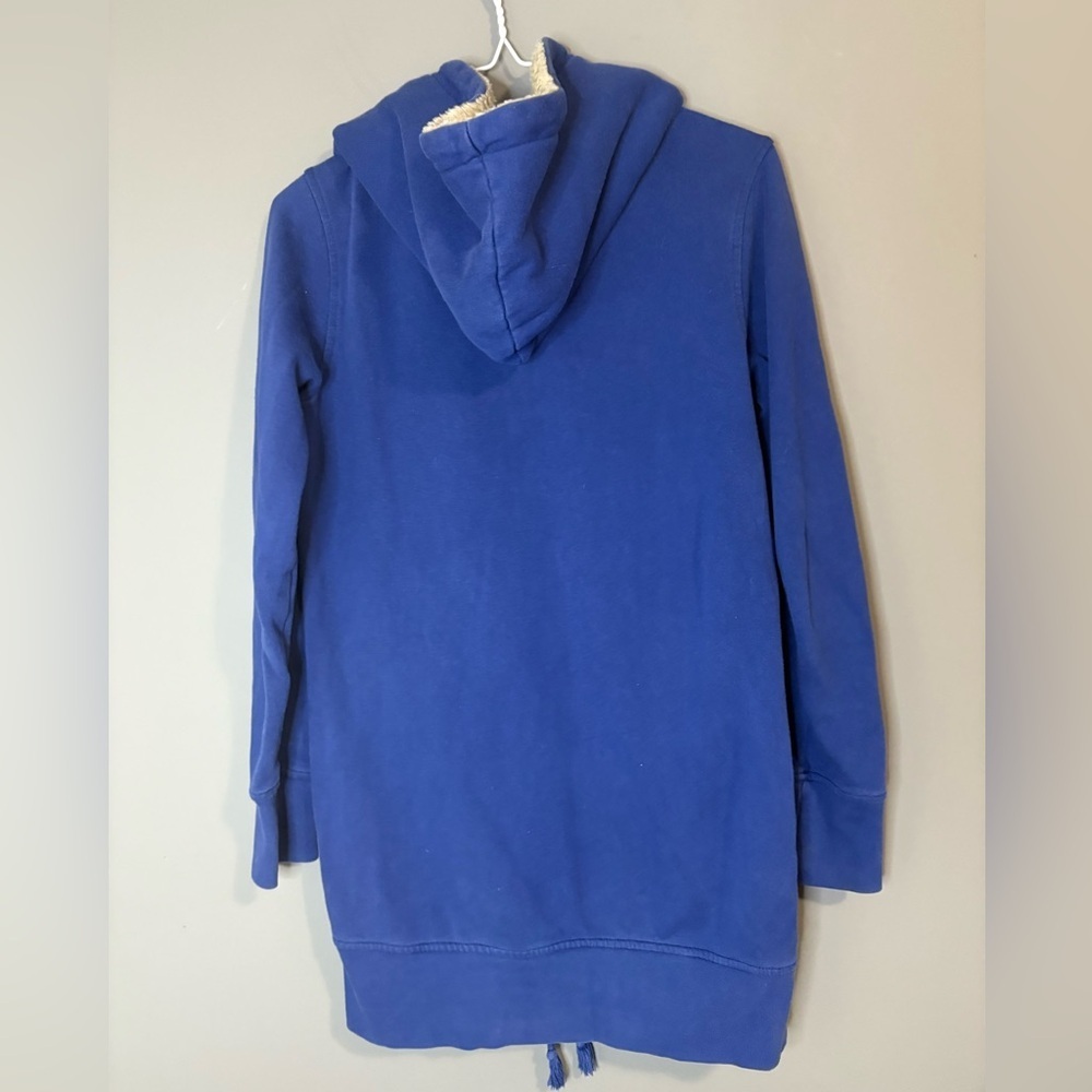Vancouver Canucks NHL Women’s Fleece Lined Long Zip Hoodie Jacket Size M - Picture 7 of 11